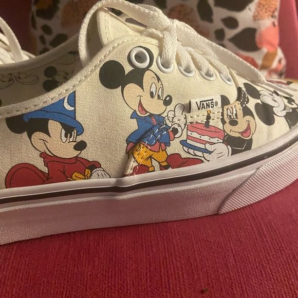 Disney x Vans Authentic (MICKEY Mouse's 90th/True White - Picture 4 of 8